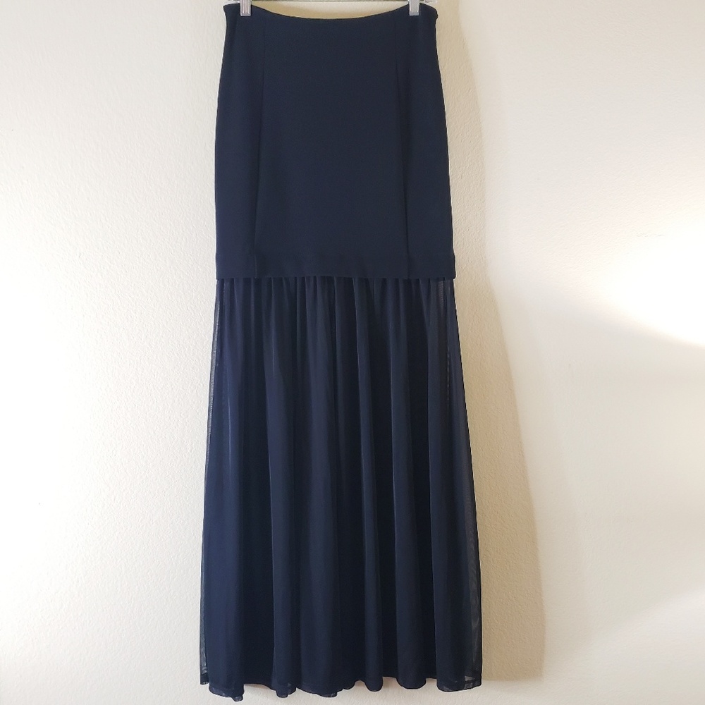 H&M Modern Classic Maxi Skirt - Black
